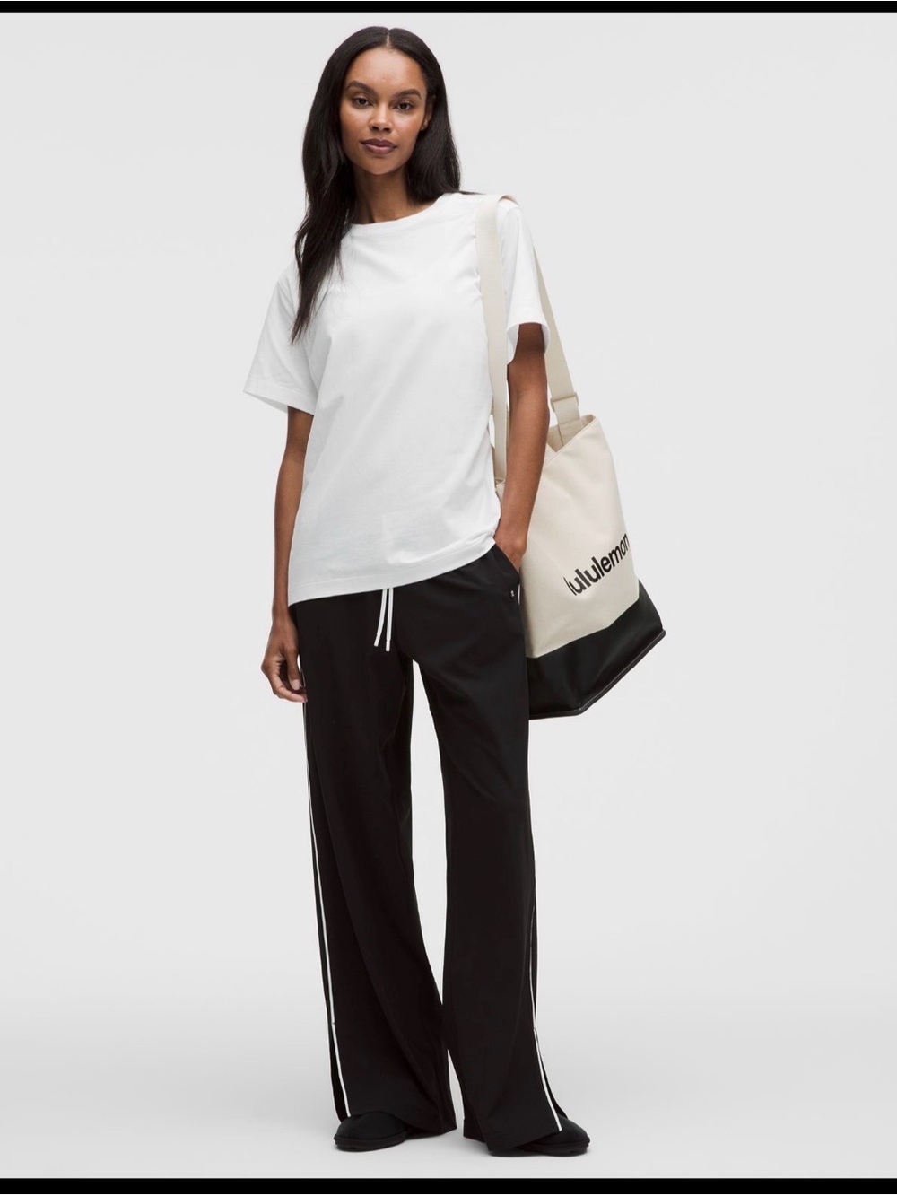 NWT lululemon All Yours Tee Color white - Picture 3 of 7